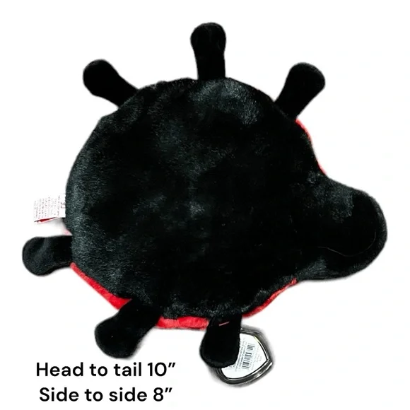 LUCKY The LADYBUG Plush ty Beanie Baby 1999  hang tag  and tush tag. - Picture 2 of 3